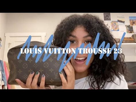 LOUIS VUITTON TROUSSE 23 REVIEW + WHAT FITS! .